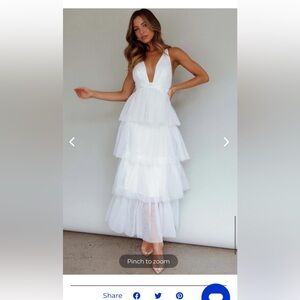 Selfie Leslie ruffled dress